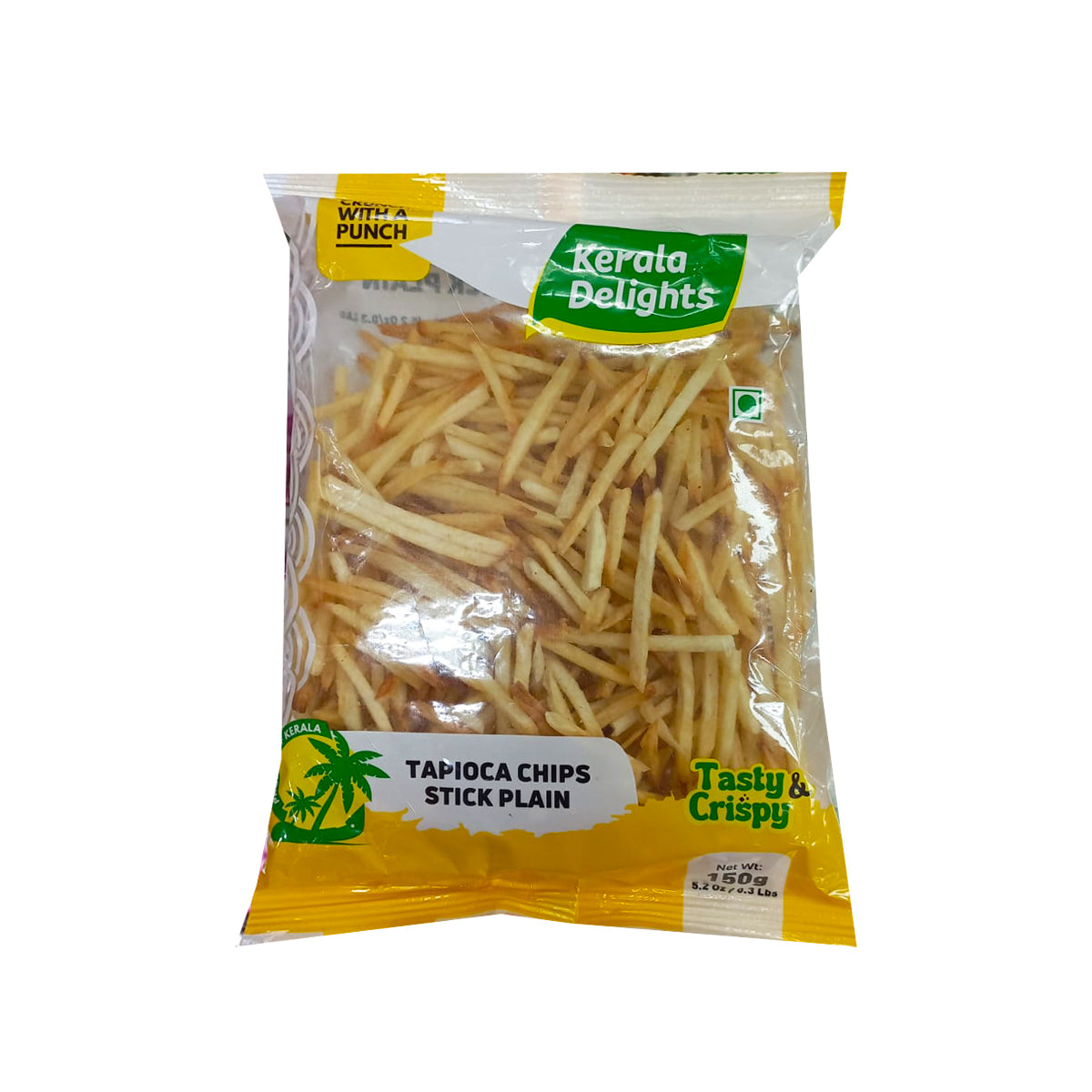 Buy Kerala Delights Tapioca Stick Plain 150g at Desicart.co.uk - Online Indian Grocery Store UK