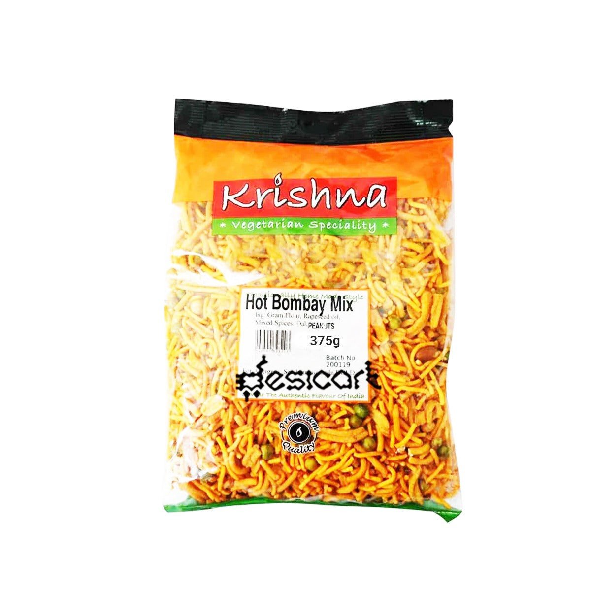 Krishna Hot Bombay Mix 375g