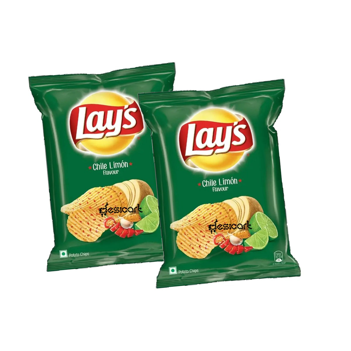LAYS CHILLI LEMON (PACK OF 2) 60GM
