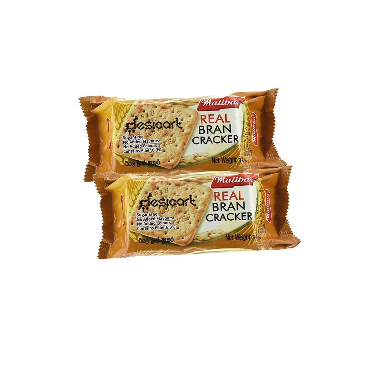 MALIBAN BRAN CRACKER (PACK OF 2) 140G