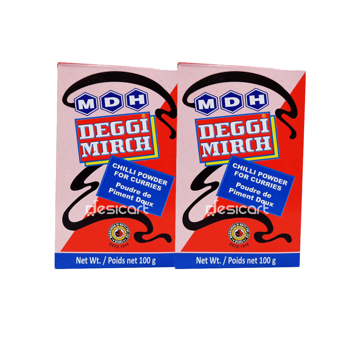 MDH DEGGI MIRCH POWDER (PACK OF 2) 100G