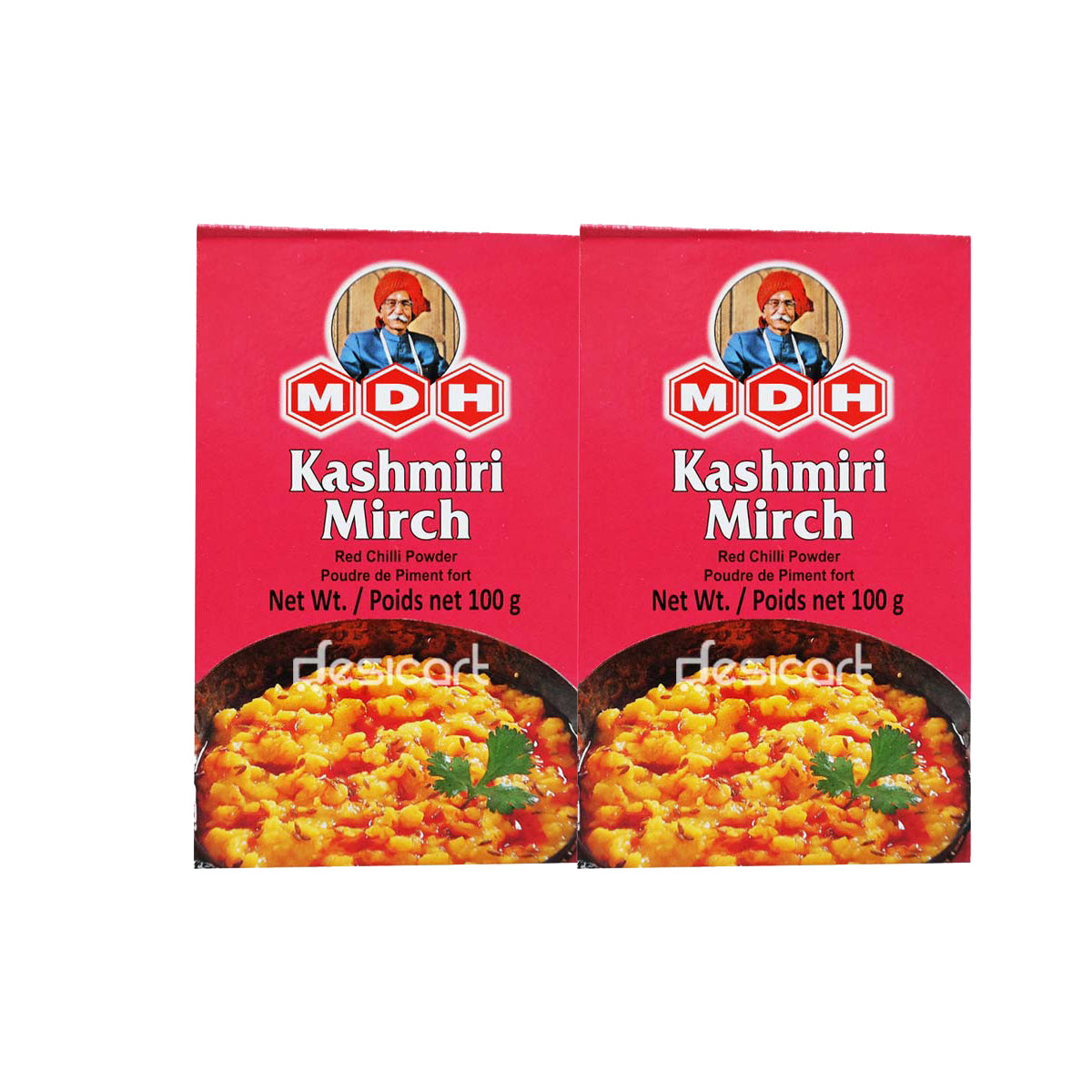 MDH KASHMIRI MIRCH POWDER (PACK OF 2) 100G