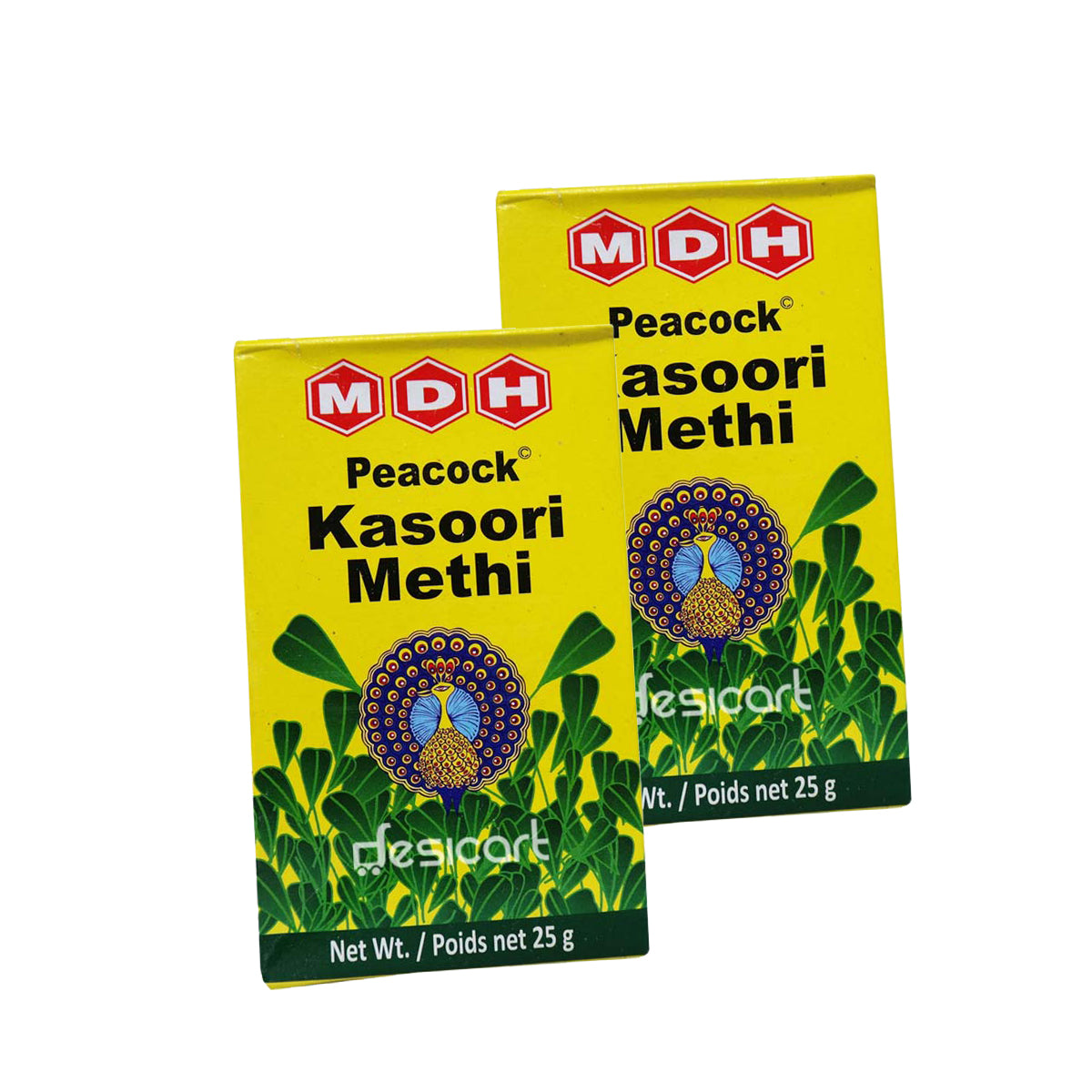MDH KASOORI METHI PEACOCK (PACK OF 2) 25G