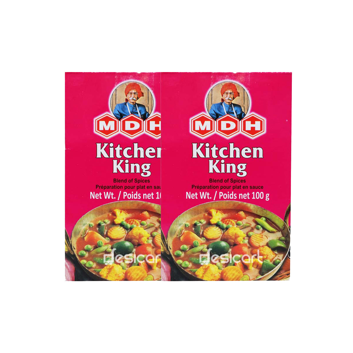 MDH KITCHEN KING MASALA (PACK OF 2) 100G