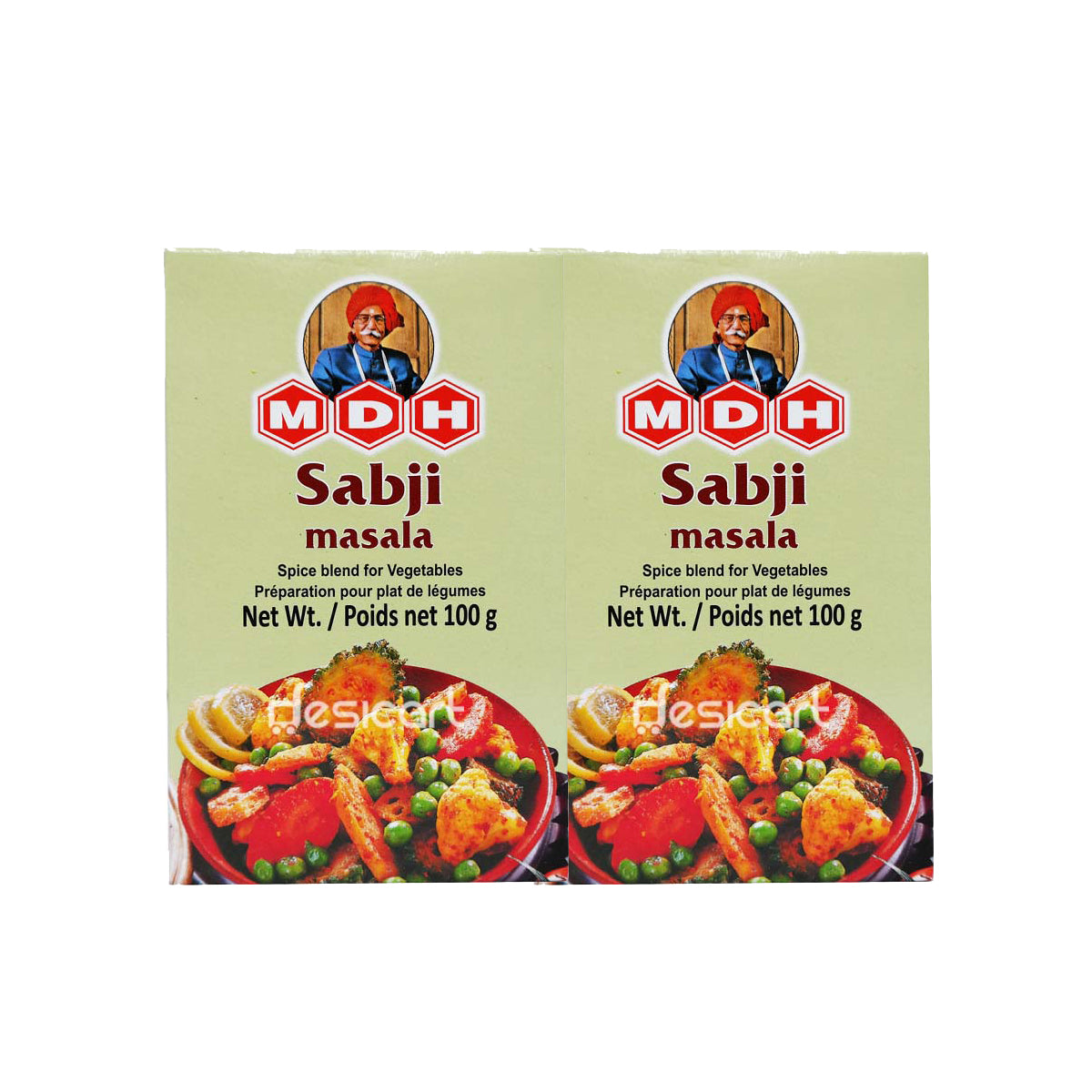 MDH SABJI MASALA (PACK OF 2) 100G