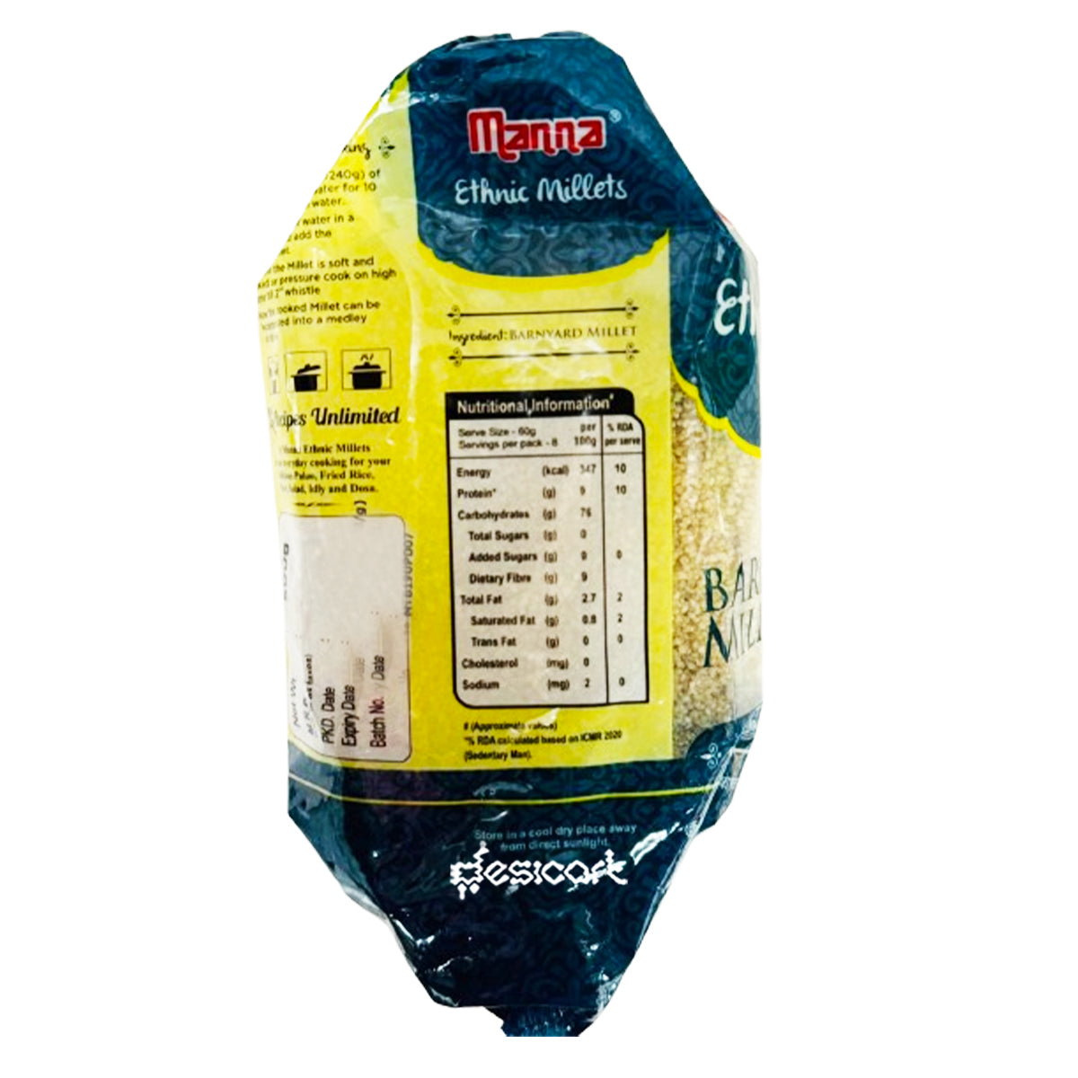 Manna Barnyard Millet 500g