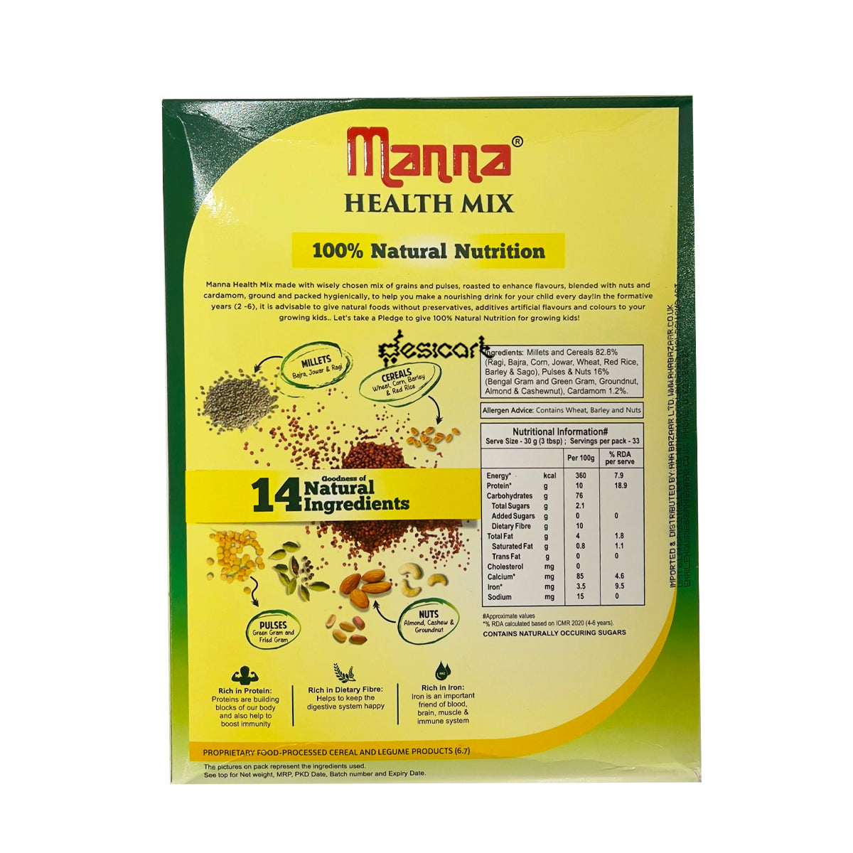MANNA HEALTH MIX 1KG