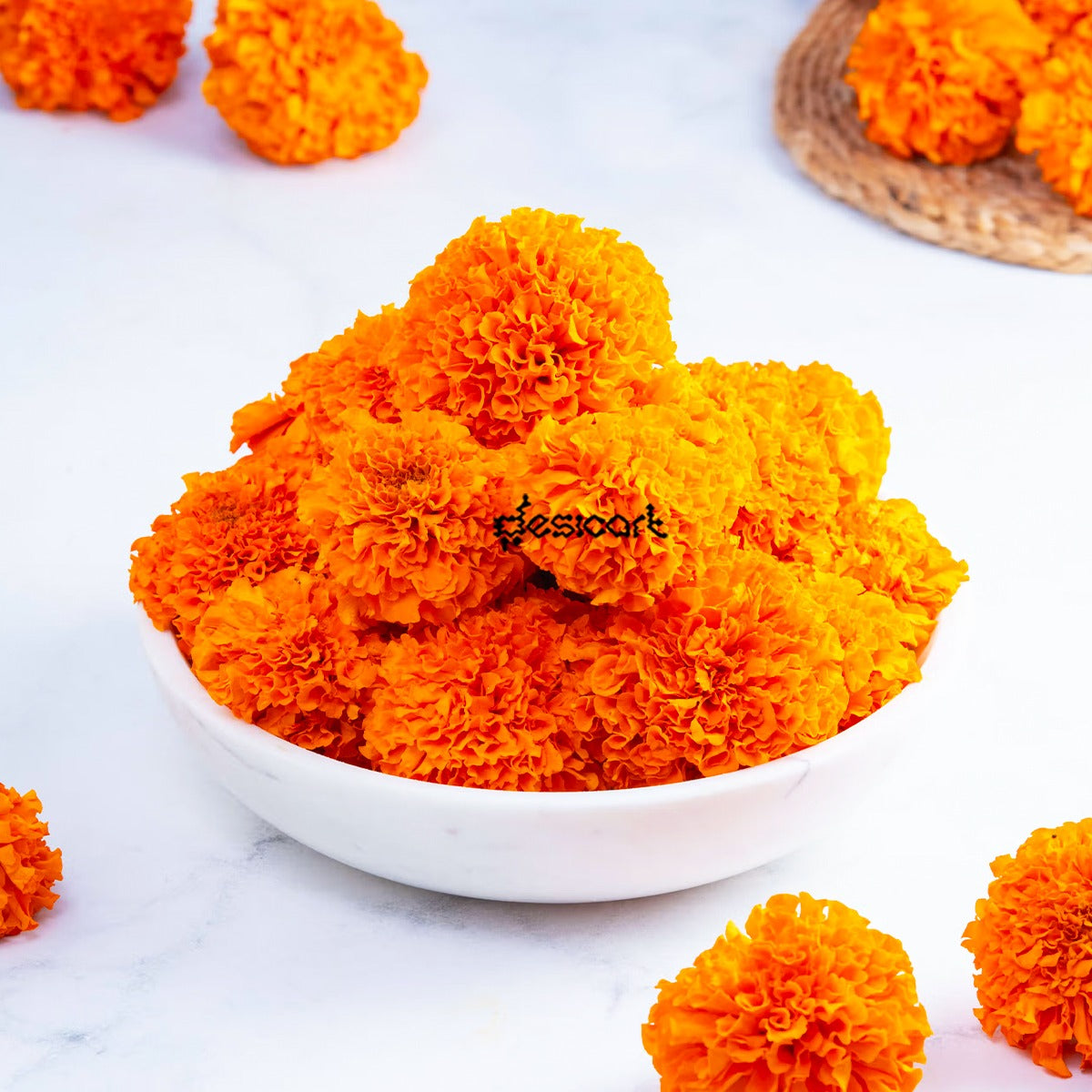 FLOWER MARIGOLD ORANGE/YELLOW 100G