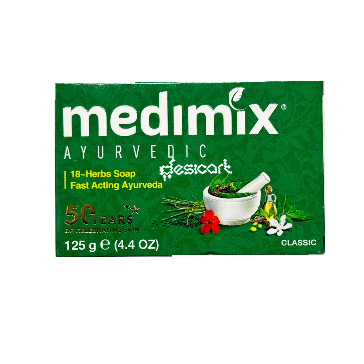MEDIMIX 18 HERBAL SOAP 125G