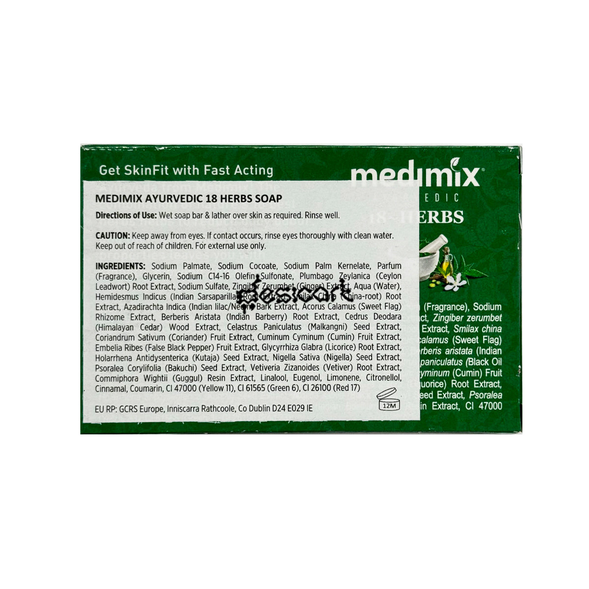 MEDIMIX 18 HERBAL SOAP 125G