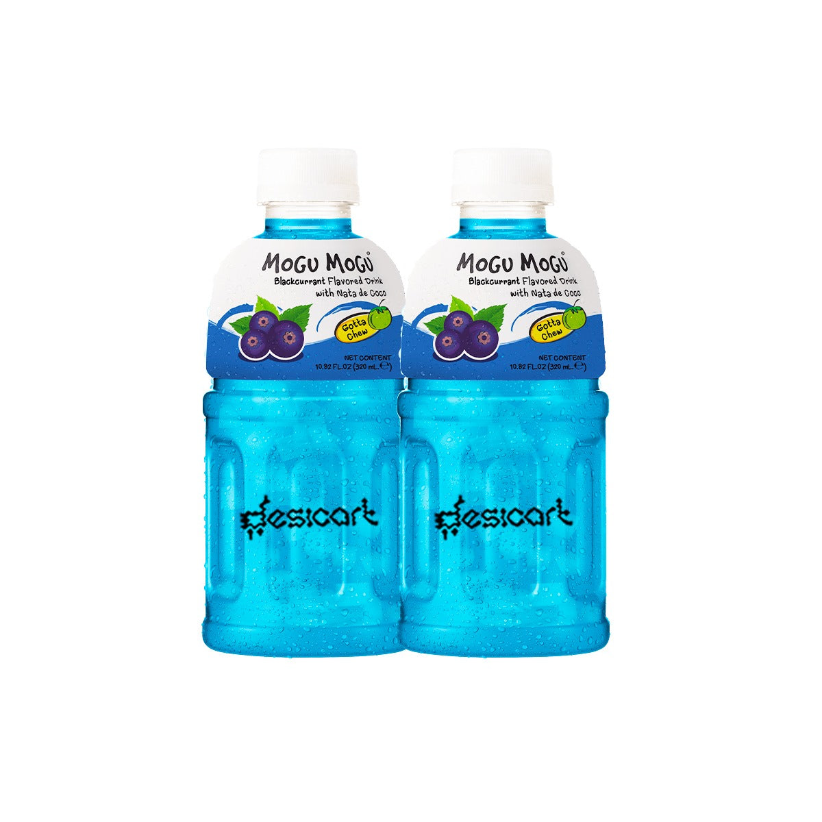 Mogu Mogu Blackcurrant Flavour(Pack of 2) 320ml