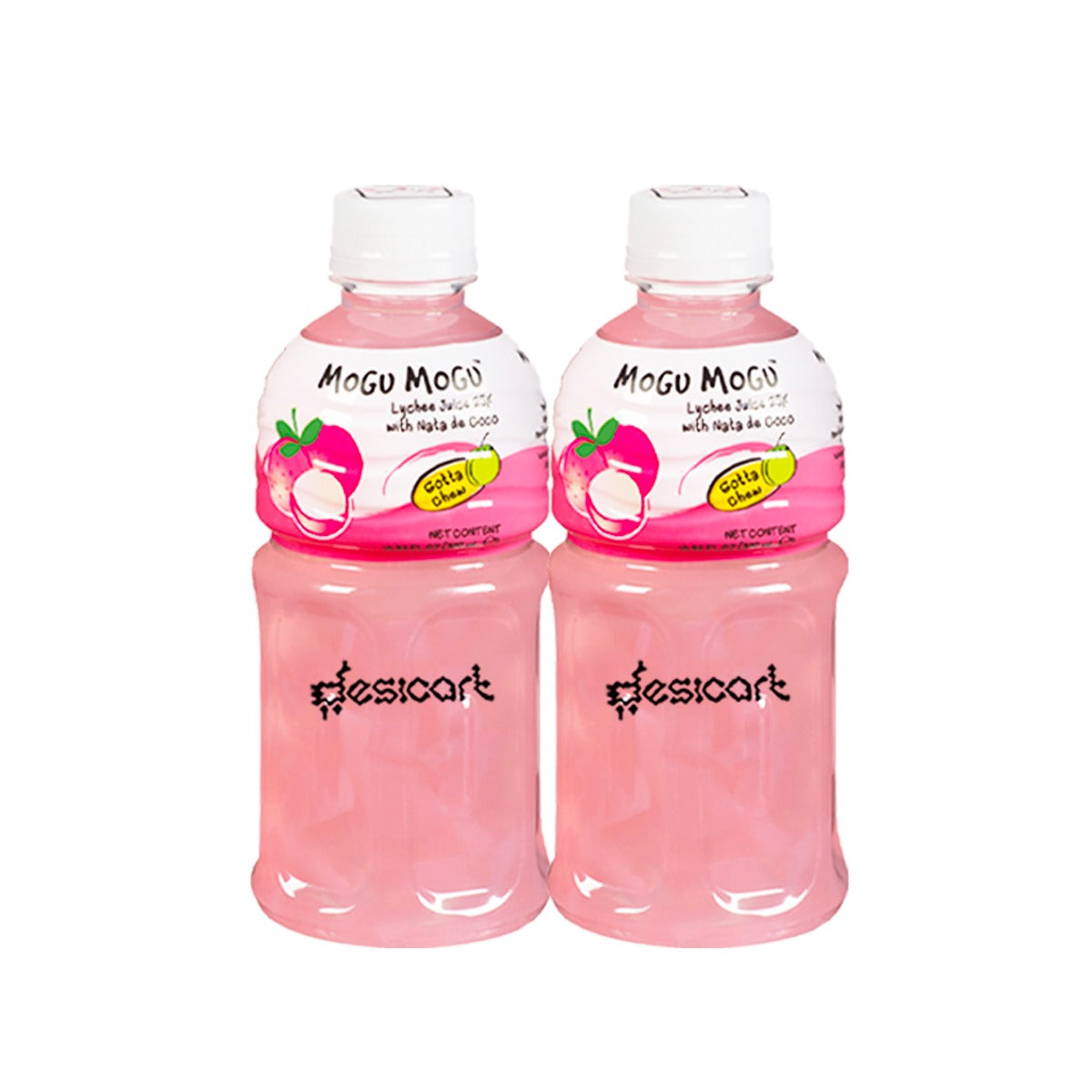 Mogu Mogu Lychee Flavour (Pack of 2) 320ml