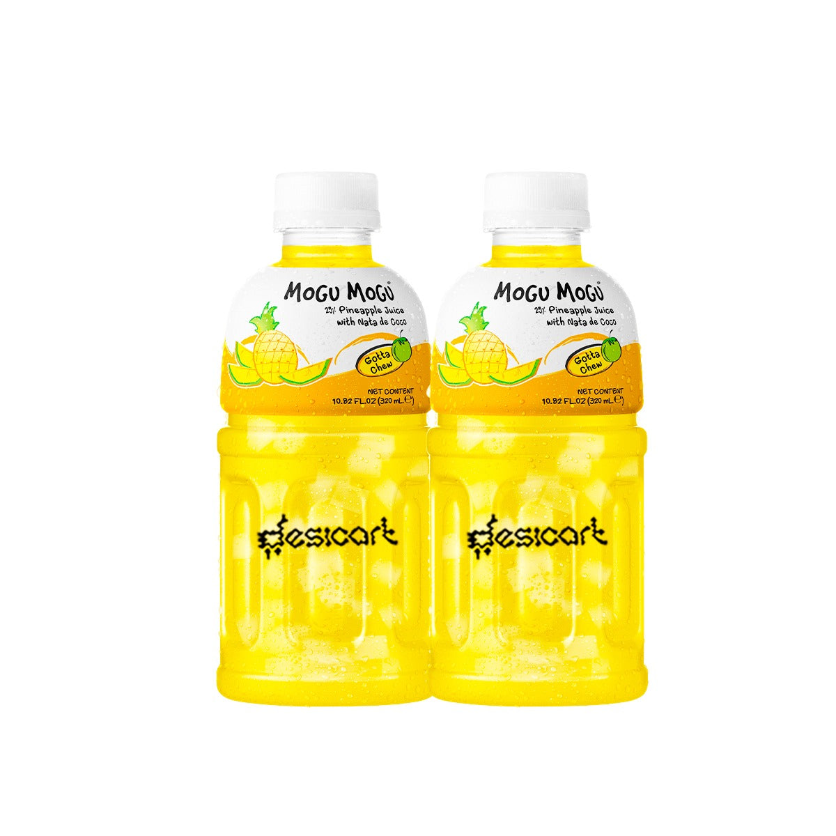 Mogu Mogu Pineapple Flavour (Pack of 2) 320ml