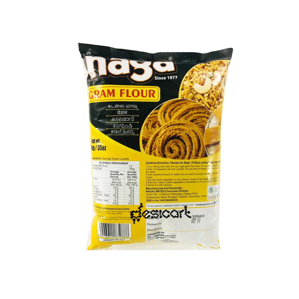 NAGA GRAM FLOUR 1KG