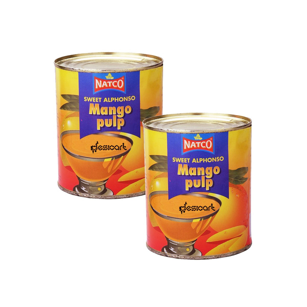 NATCO SWEET MANGO PULP ALPHONSO (PACK OF 2) 850G
