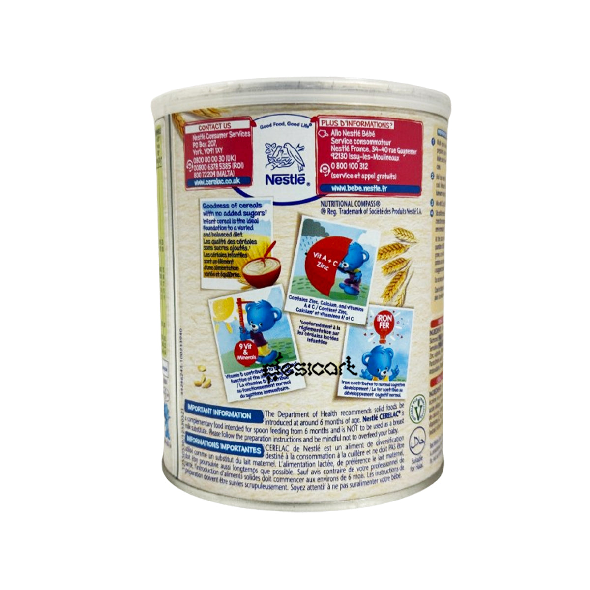 NESTLE CERELAC WHEAT WITH MILK 400g