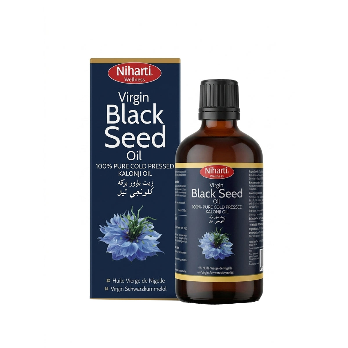 Buy Niharti Virgin Black Seed Oil 100ml at Desicart.co.uk - Online Indian Grocery Store UK