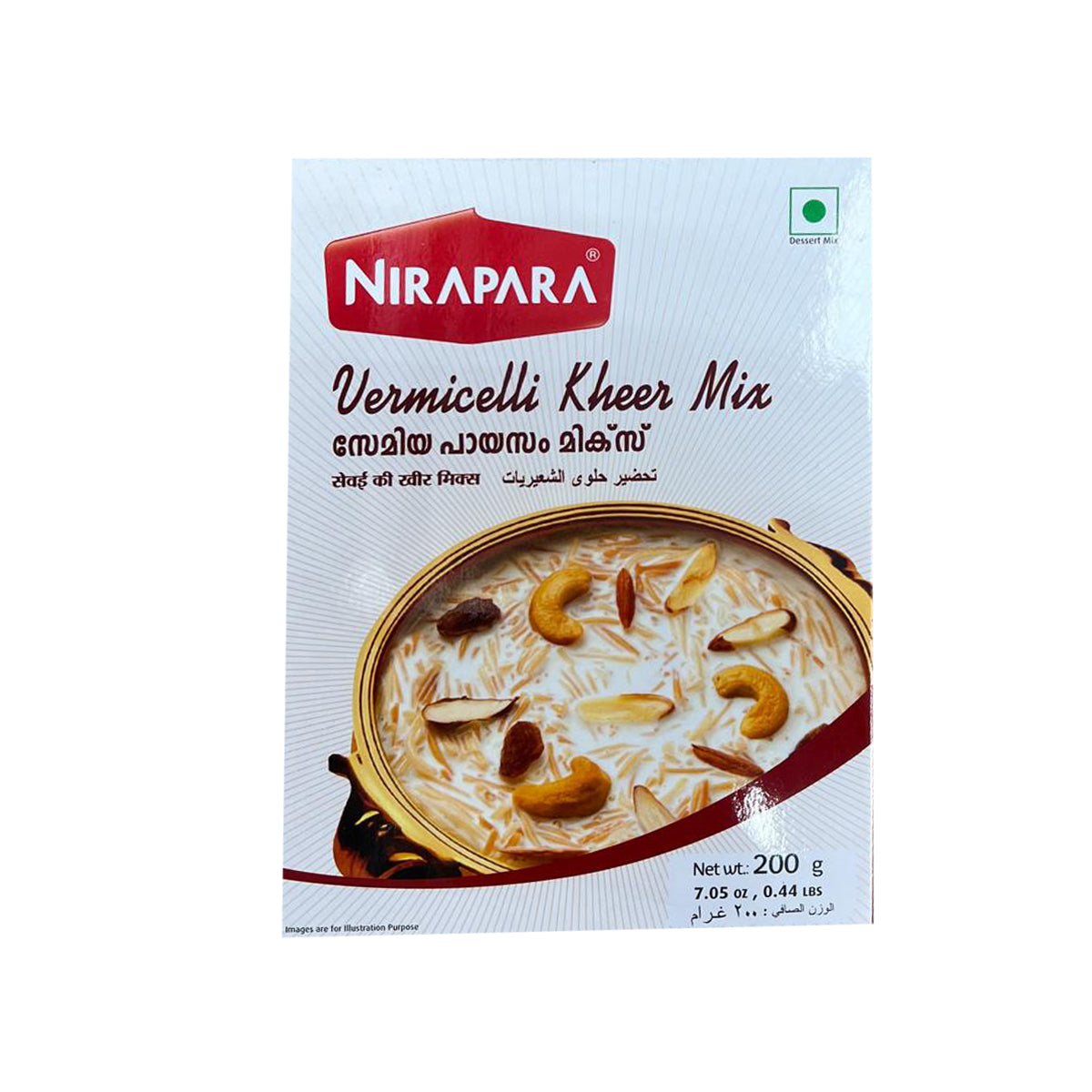Buy Nirapara Vermicelli Kheer Mix 200g at Desicart.co.uk - Online Indian Grocery Store UK