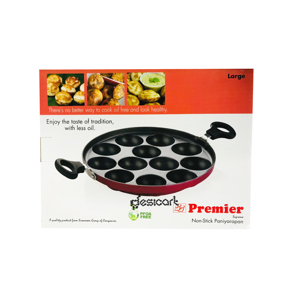 Buy Sai Traditionals Cast Iron Paniyaram Pan