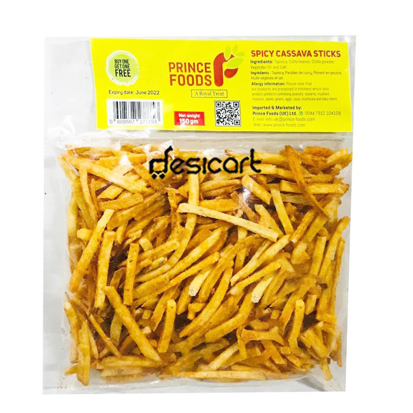 PRINCE FOODS CASSAVA STICKS 150G BUY1 GET1 FREE