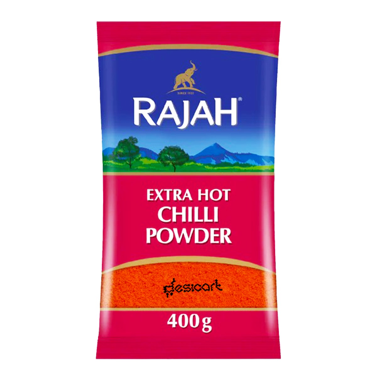 RAJAH CHILLI POWDER EX HOT 400G