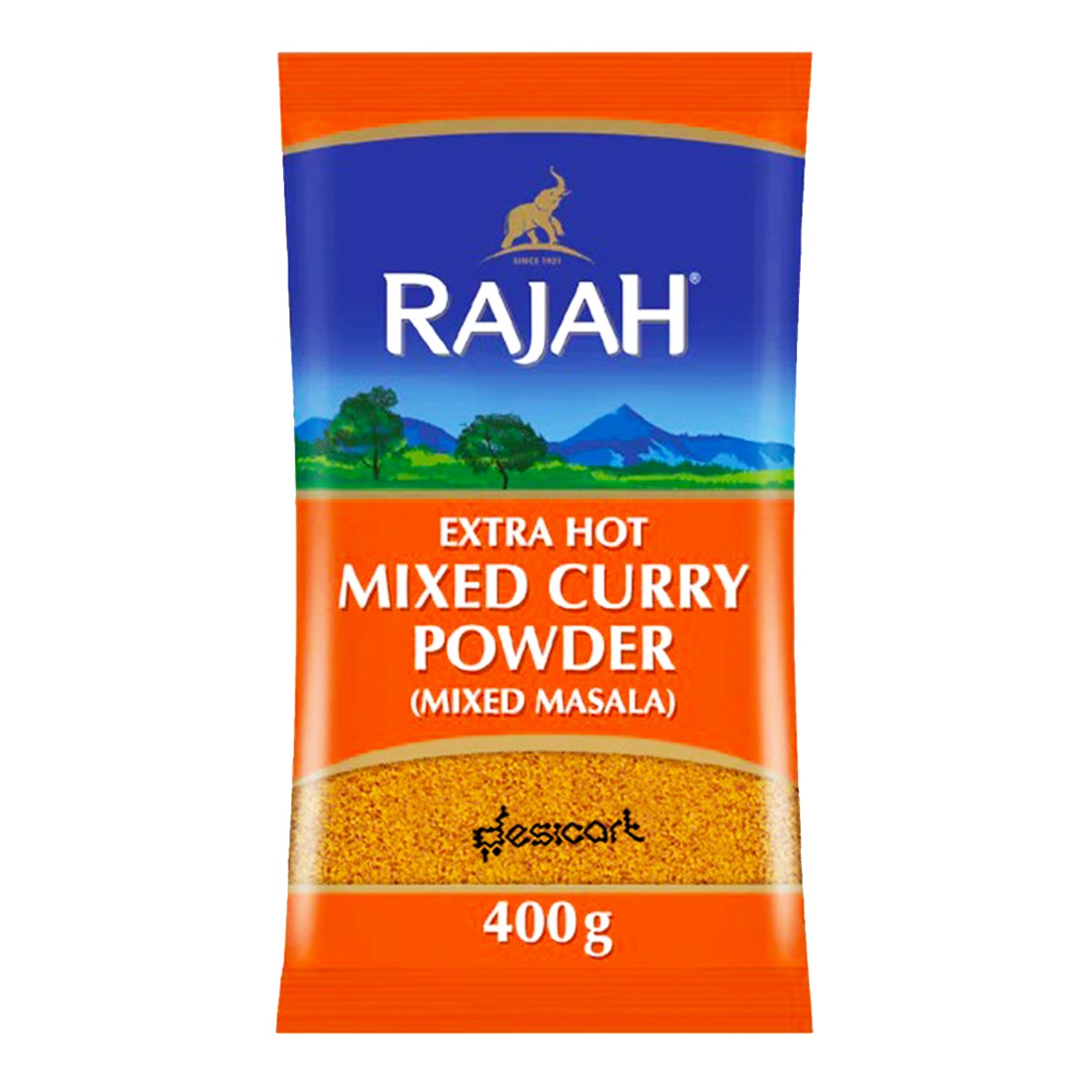 RAJAH EXTRA HOT MIXED CURRY POWDER 400G
