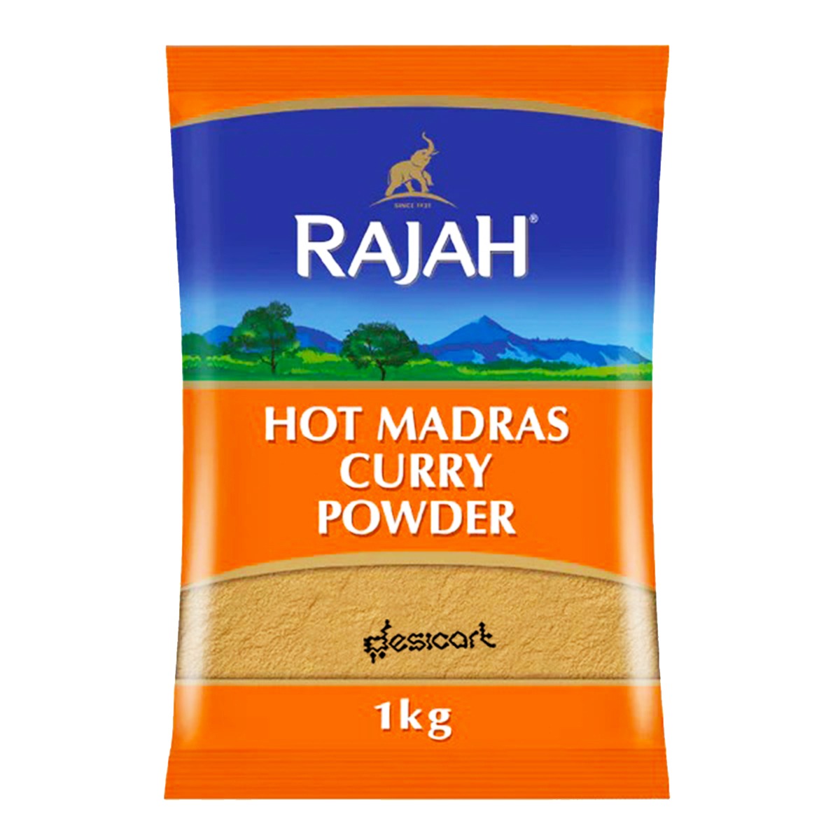 RAJAH HOT MADRAS CURRY POWDER 1KG
