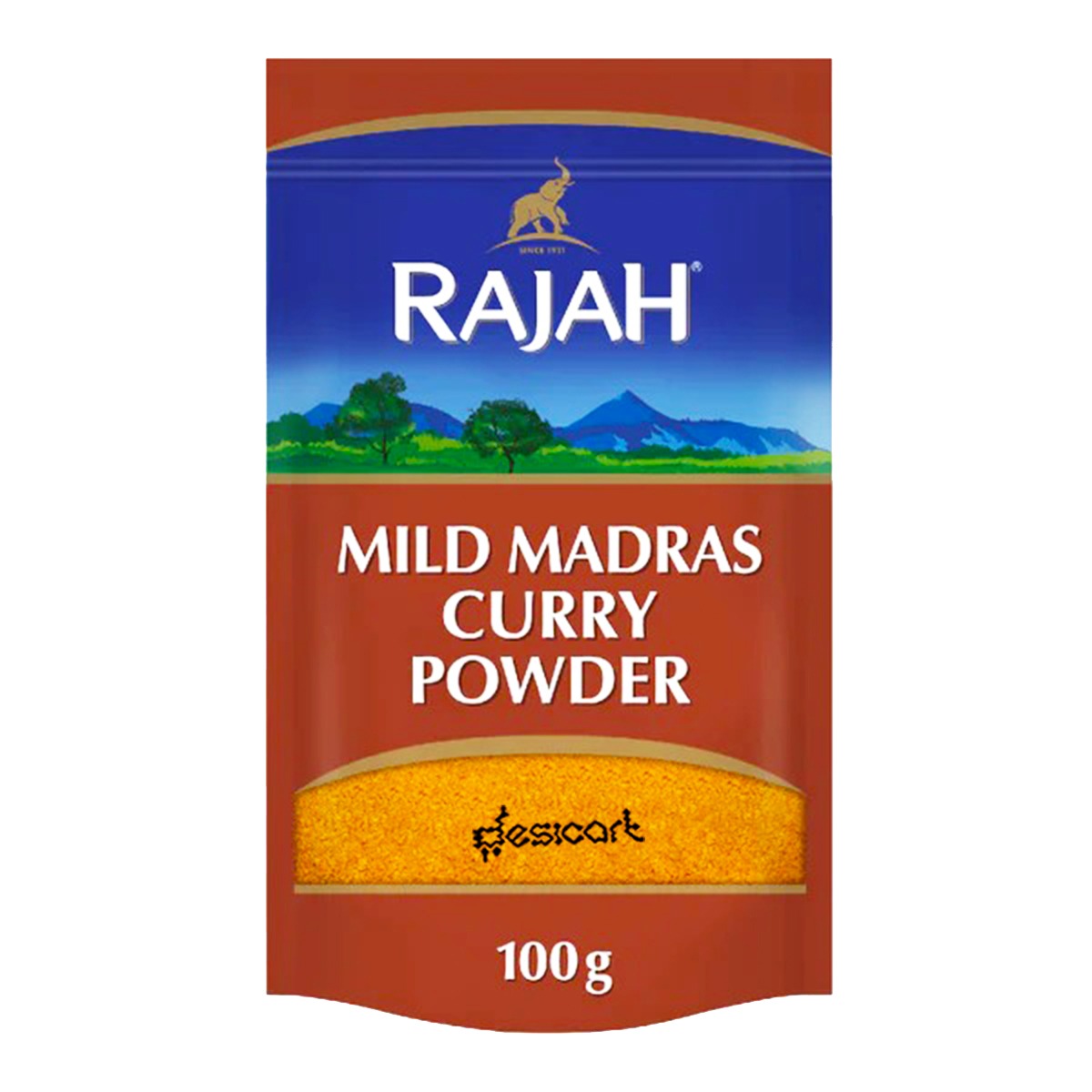 RAJAH MILD MADRAS CURRY POWDER 100G