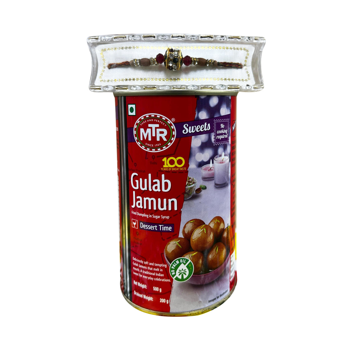 Buy Rakhi & MTR Gulab Jamun 500g at Desicart.co.uk - Online Indian Grocery Store UK