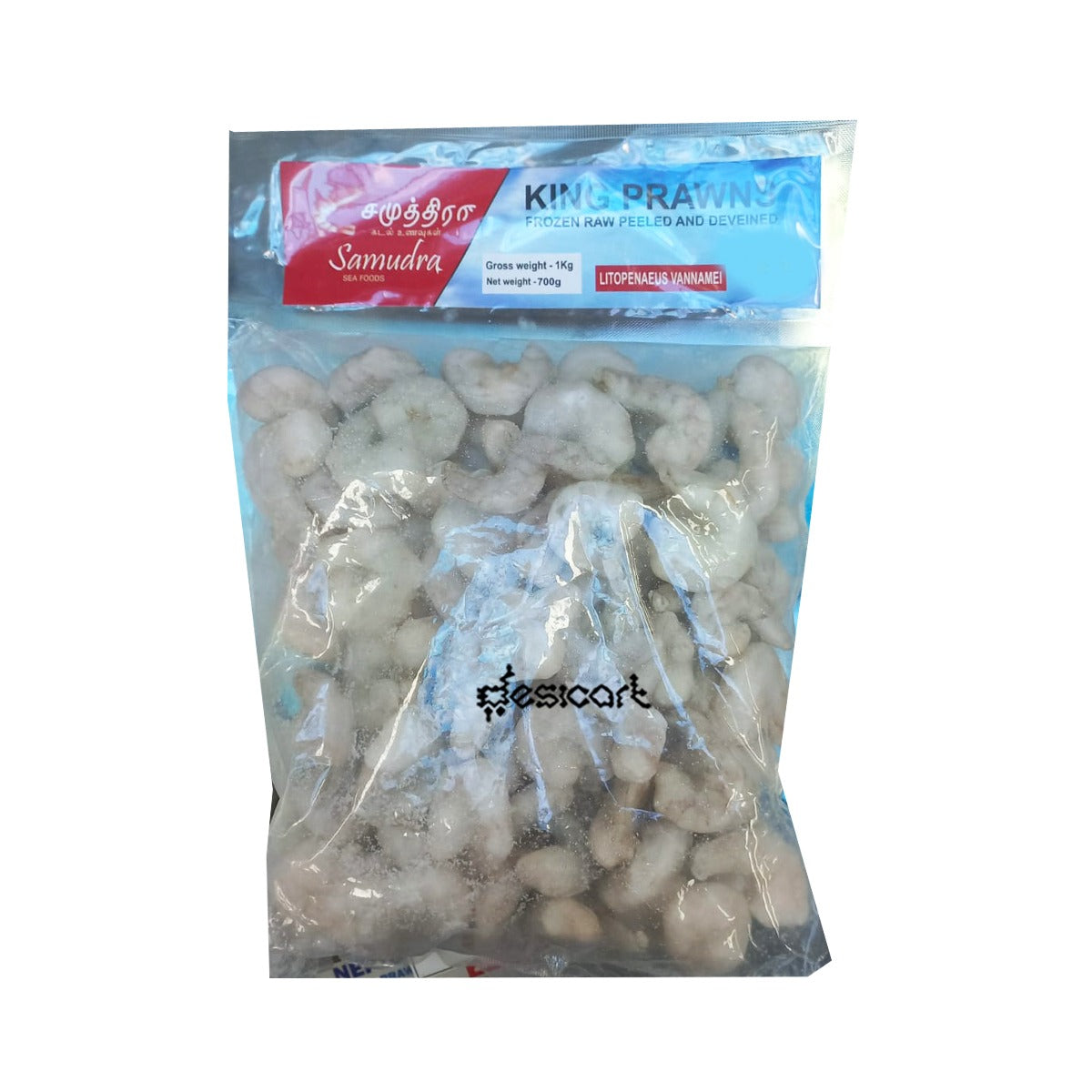 SAMUDRA KING PRAWNS 31/40 RAW & PEELED 1KG