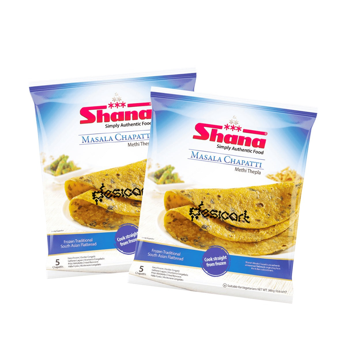 SHANA MASALA CHAPATTI (PACK OF 2)