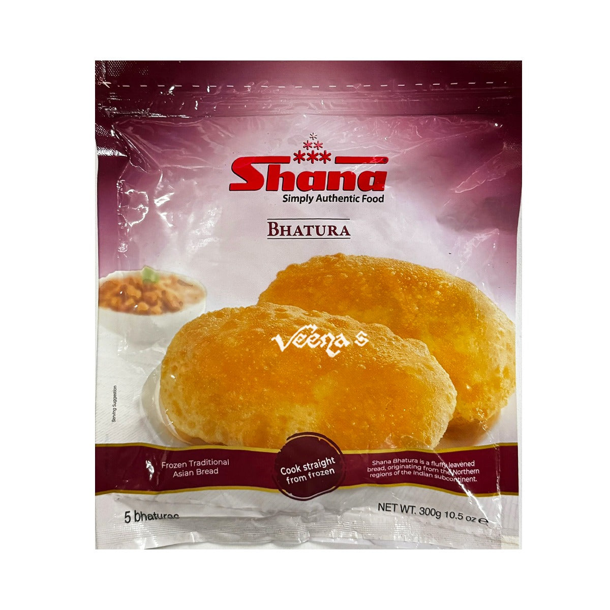 SHANA BHATURA 5PCS 300g