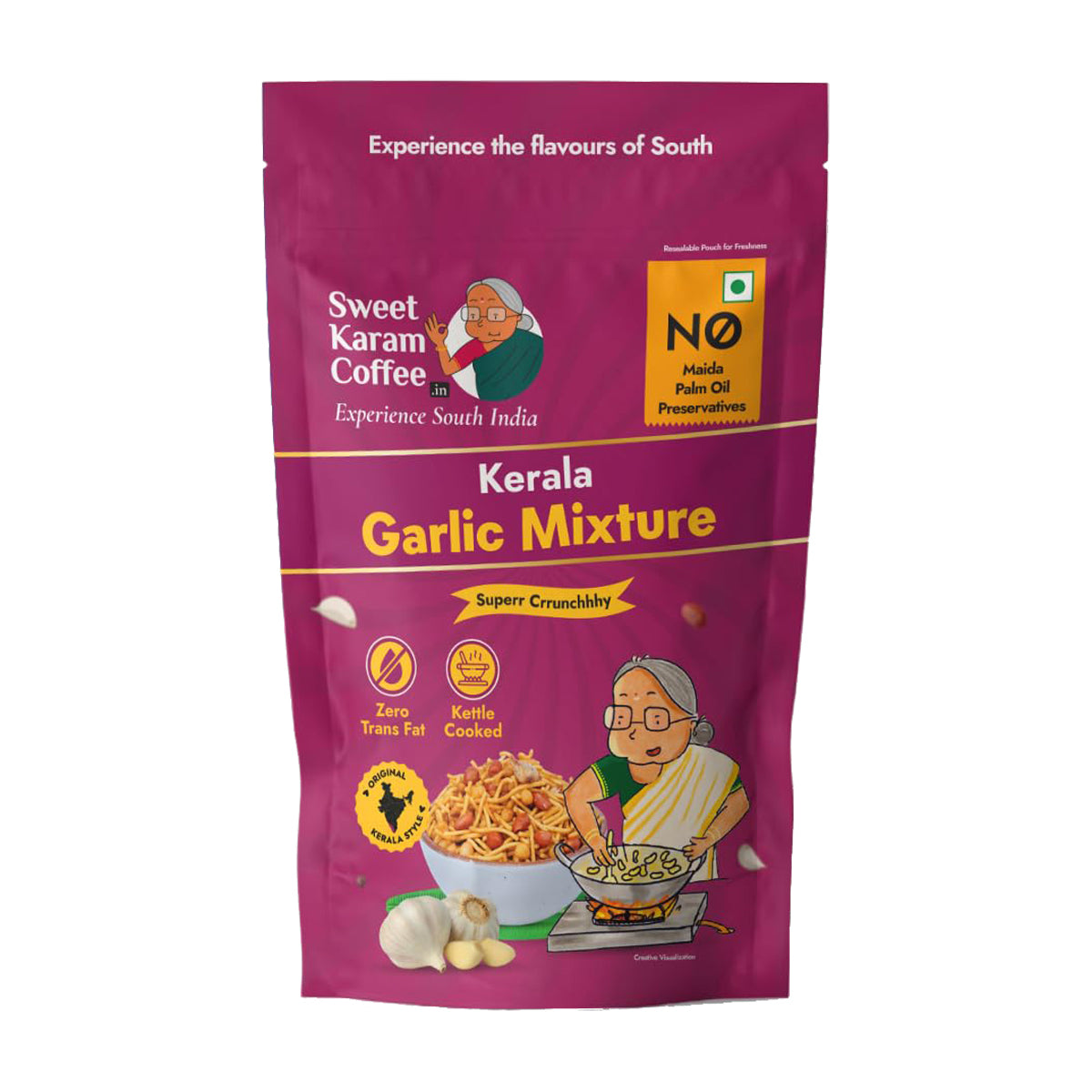 Buy SKC Kerala Garlic Mixture 150g at Desicart.co.uk - Online Indian Grocery Store UK