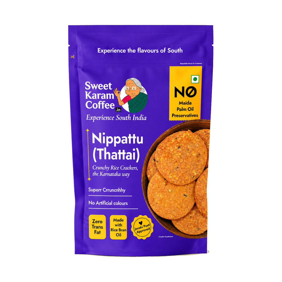 Buy SKC Nippattu (Thattai) 180g at Desicart.co.uk - Online Indian Grocery Store UK