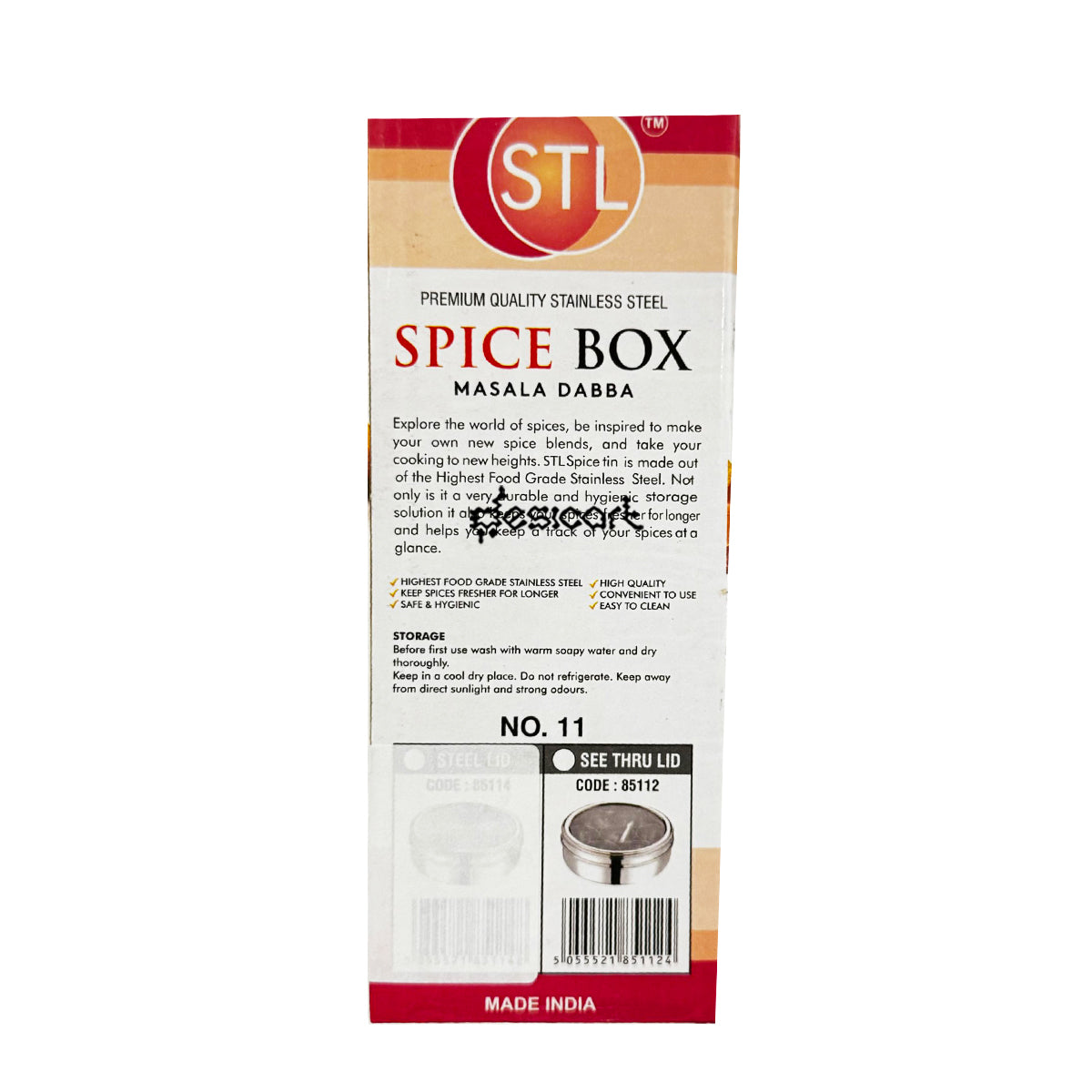 STL SPICE BOX MASALA DABBA