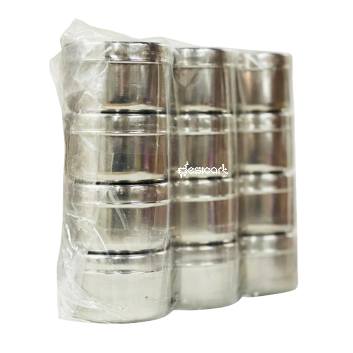 STAINLESS STEEL SPICE BOX(SET OF 12)