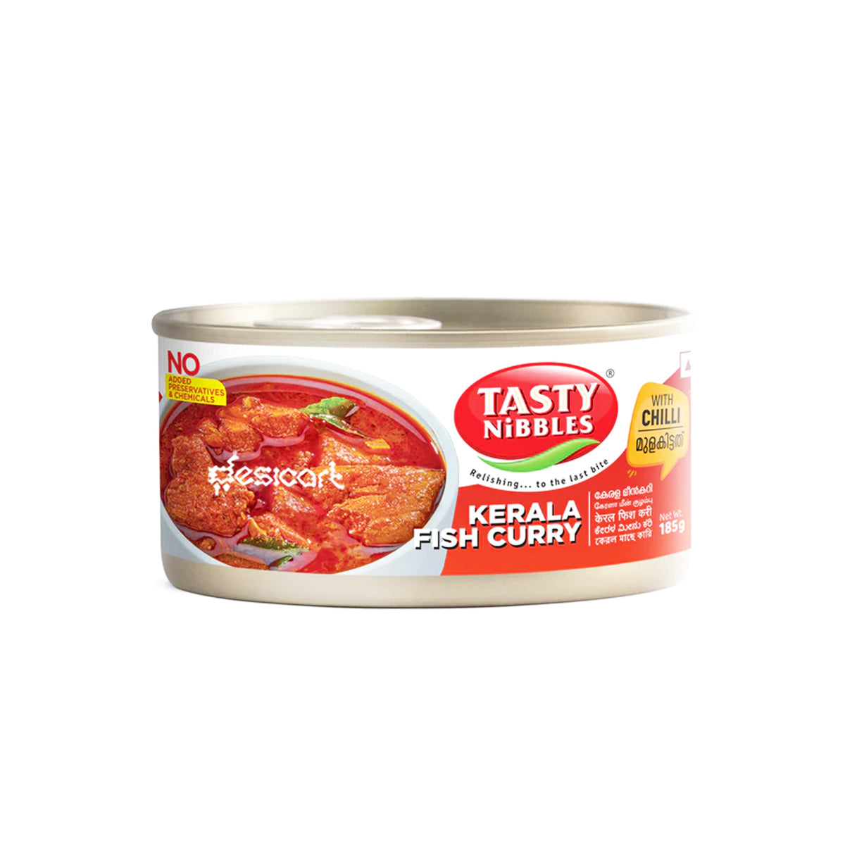 TASTY NIBBLES KERALA FISH CURRY WITH CHILLI 185G