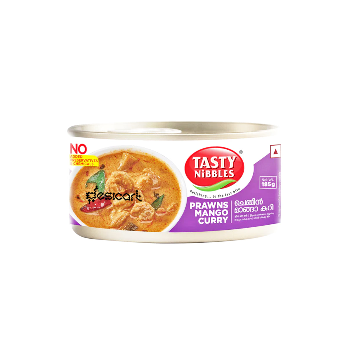 TASTY NIBBLES PRAWN MANGO CURRY 185G
