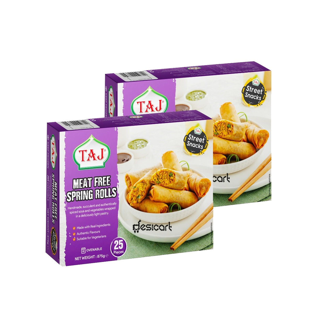 Taj Meat Free Spring Roll (Pack of 2)875g