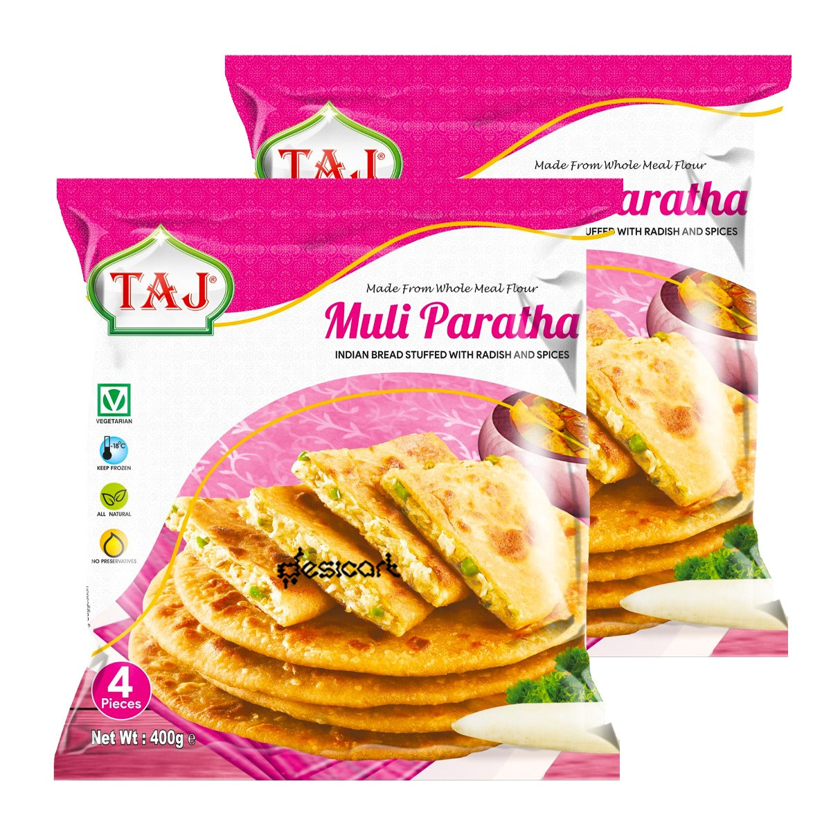Taj Muli Paratha 400g