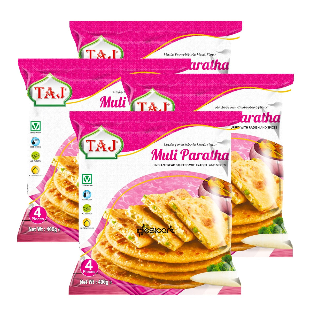 Taj Muli Paratha 400g
