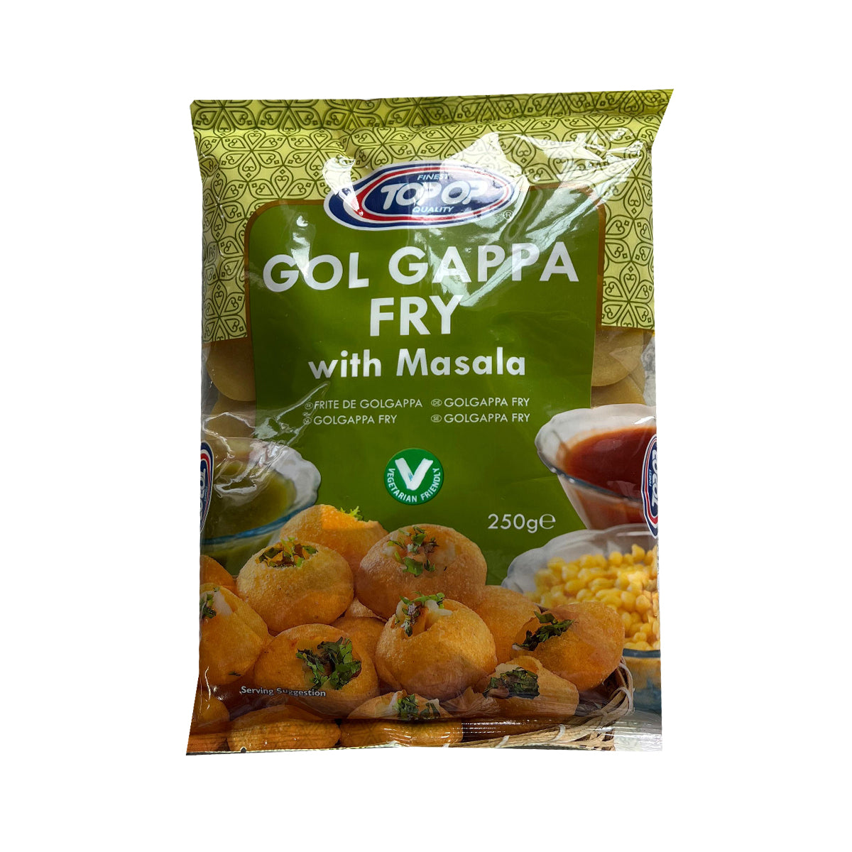 Buy Top Op Gol Gappa Fry with Masala 250g at Desicart.co.uk - Online Indian Grocery Store UK