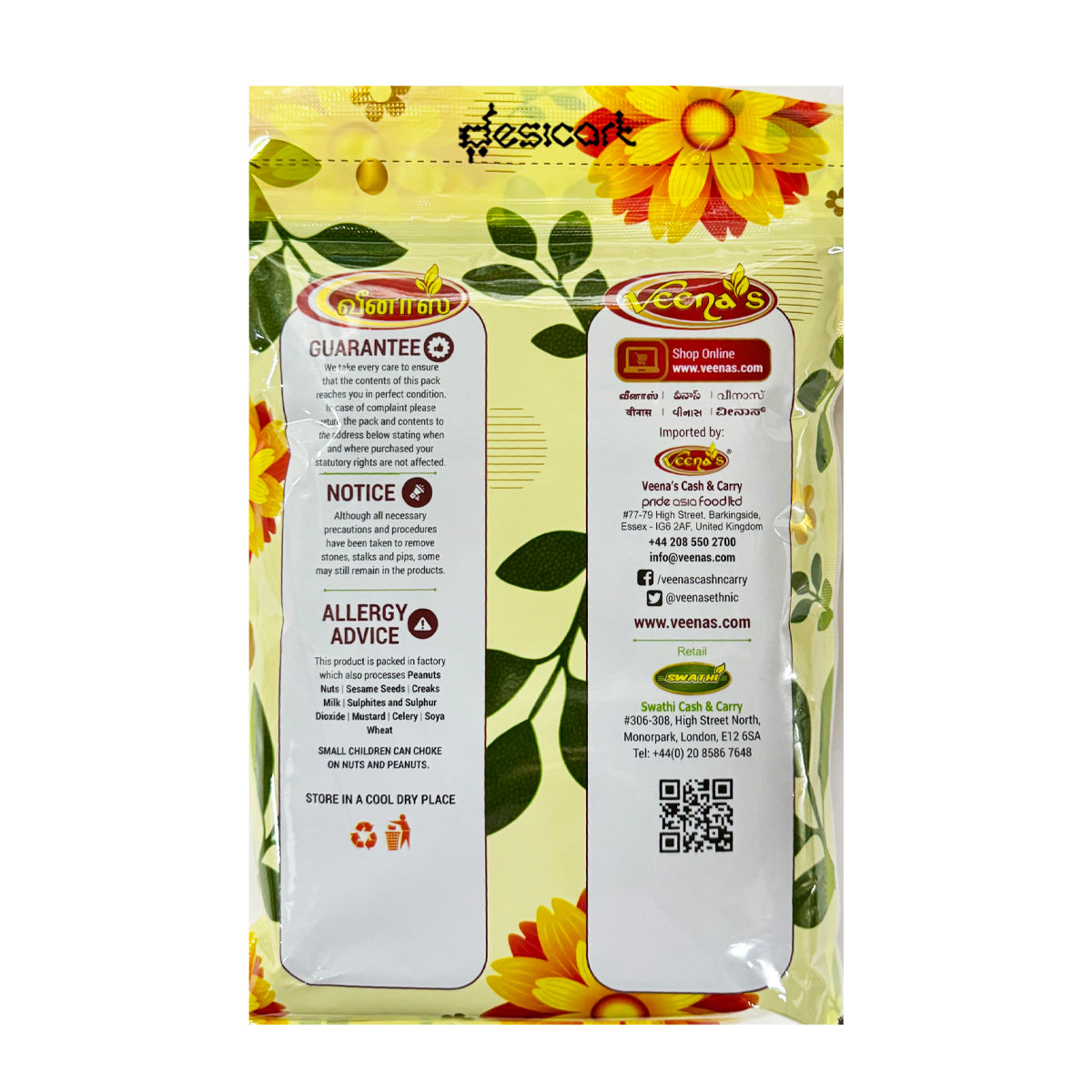 Veena's Mustard Seed 600g