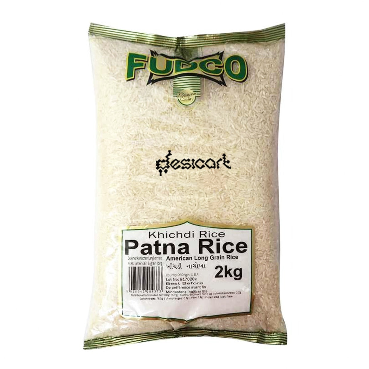 FUDCO PATNA (KHICHDI) RICE 2KG