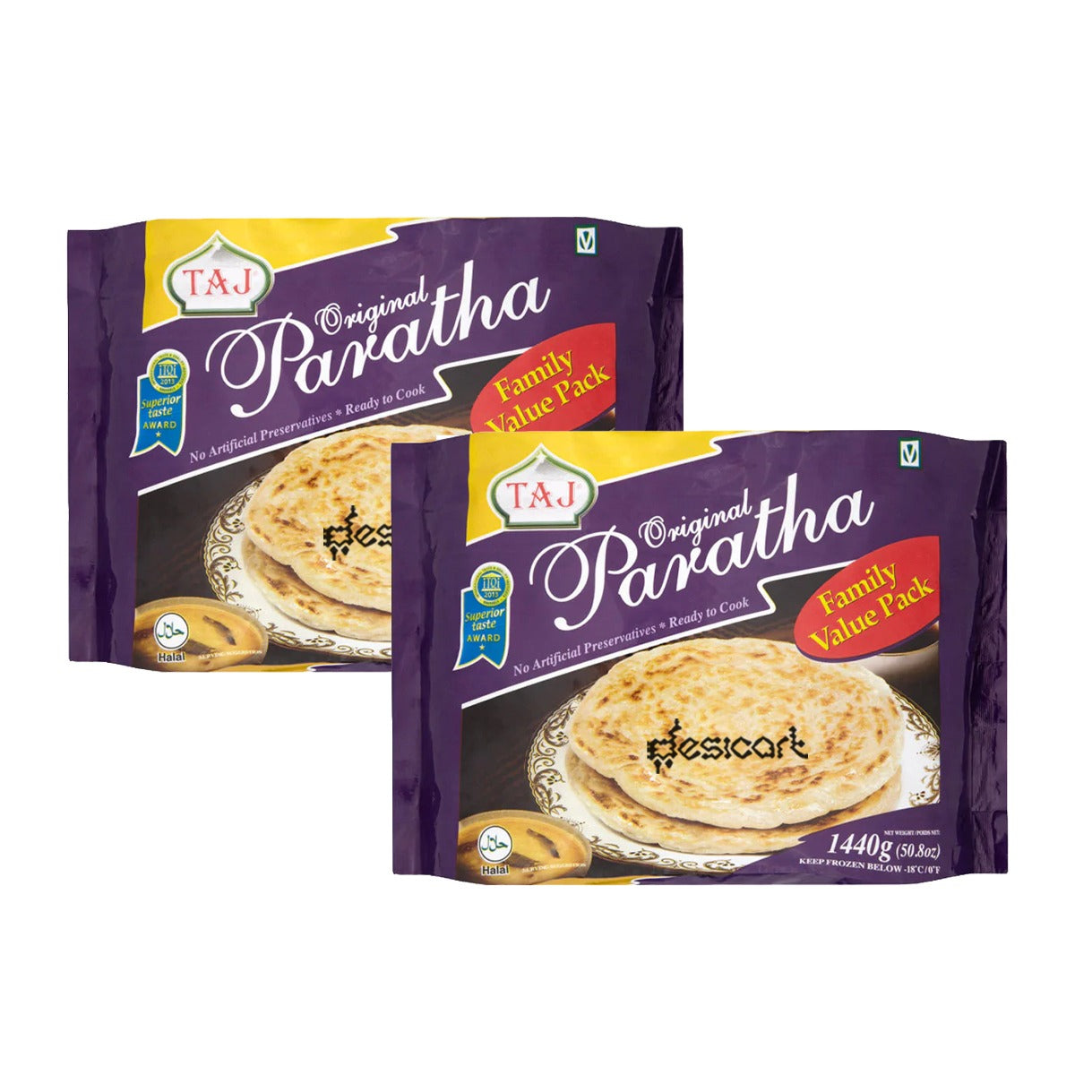 TAJ ORIGINAL PARATHA (PACK OF 2)(FAMILY VALUE PACK)1.44KG
