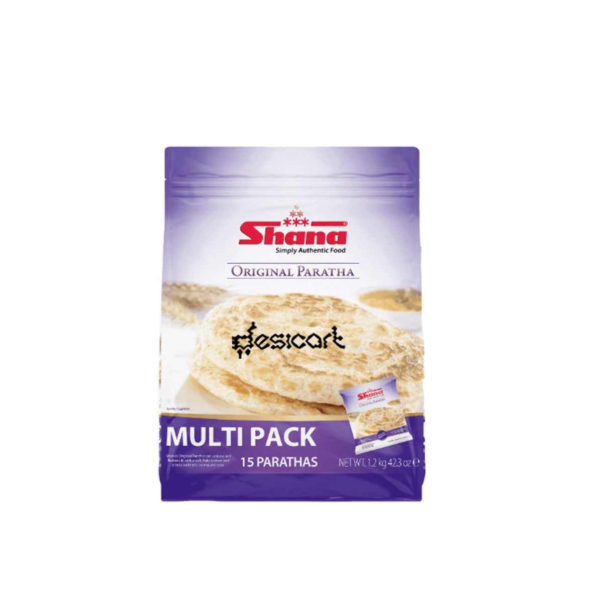 SHANA FAMILY PACK ORIGINAL PARATHA 15's 1.2Kg