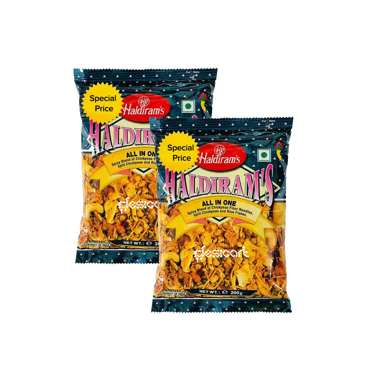 HALDIRAM'S ALL IN ONE 200G (PACK OF 2)