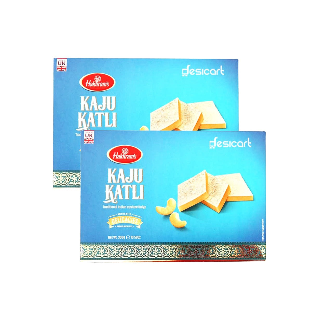 HALDIRAM'S KAJU KATLI 300G(PACK OF 2)