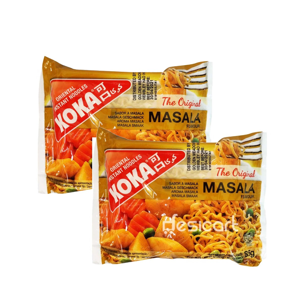KOKA NOODLES MASALA FLAVOUR 85G(PACK OF 2)