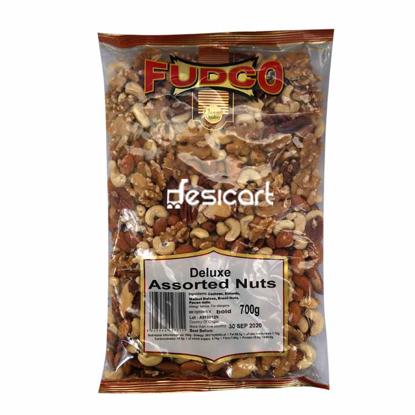 FUDCO DELUXE ASSORTED NUTS 700G